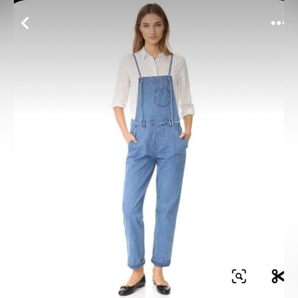 - Lindvall Dungarees by Anthropologie Overalls Size M - Picture 5 of 8